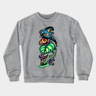 Snail & Butterfly Crewneck Sweatshirt